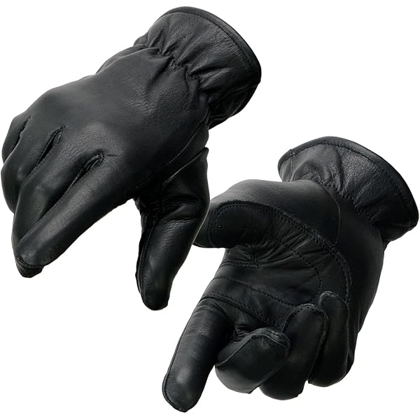 Amazon.com: Milwaukee Leather - SH887 BLACK Men's Deerskin